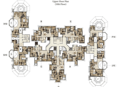 Project Image of 2920.0 - 6879.0 Sq.ft 3 BHK Apartment for buy in Prestige Leela Residences