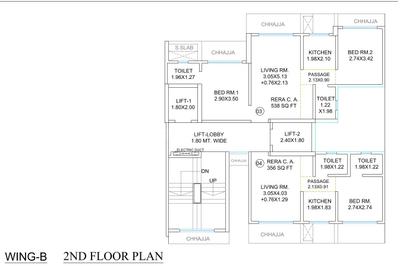 Project Image of 356.0 - 634.0 Sq.ft 1 BHK Apartment for buy in Asmi Legend