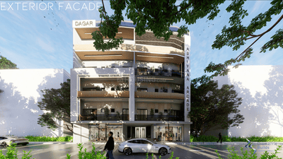 Ashiyana Arcade Elevation 3