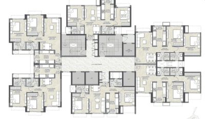 Project Image of 618.0 - 1070.0 Sq.ft 2 BHK Apartment for buy in Kalpataru Vivant