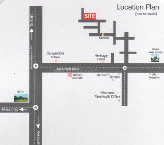 Project Image of 1050.0 - 1475.0 Sq.ft 2 BHK Apartment for buy in Hari Heights And Sri Nilayam