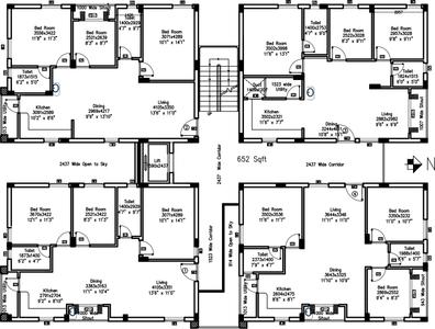 Project Image of 1085.0 - 1315.0 Sq.ft 2 BHK Apartment for buy in Pragnya Riverbridge Developers Bridge County Apartments