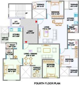 Project Image of 449.39 - 717.63 Sq.ft 1 BHK Apartment for buy in Pathan Paradise