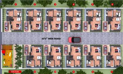 Project Image of 1701.0 - 1723.0 Sq.ft 3 BHK Villa for buy in KK Landmark Villas