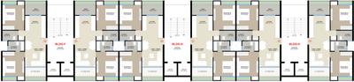 Project Image of 1400 Sq.ft 2 BHK Apartment / Flat for sale in Dumas for Rs. 6100000