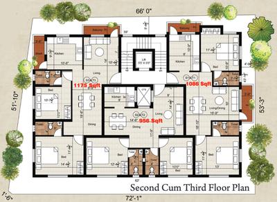 Project Image of 1086.0 - 1175.0 Sq.ft 2 BHK Apartment for buy in Balaji Shree Nivas