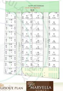 Project Image of 838.83 - 1042.81 Sq.ft Residential Plot Plot for buy in Pari Marvella Homes