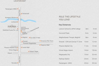 Project Image of 329.81 - 545.95 Sq.ft 1 BHK Apartment for buy in ARP Suburbia Estate