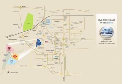 Project Image of 2291.0 - 3126.0 Sq.ft 3 BHK Apartment for buy in Aparna Moonstone