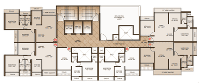 Project Image of 310.0 - 644.76 Sq.ft 1 BHK Apartment for buy in Amore Breeze Heights