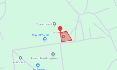 90 Degree Sharda Sparsh Location Plan 1