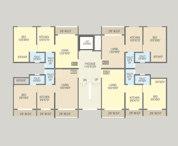 Project Image of 318.61 - 672.21 Sq.ft 1 BHK Apartment for buy in Laxmi Saptashrungi Heights
