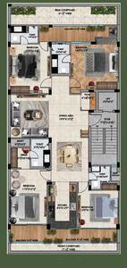 Project Image of 0.0 - 2385.0 Sq.ft 4 BHK Builder Floor for buy in Aayushmaan Luxury Floor