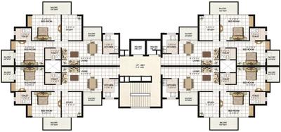 Project Image of 1292.0 - 2175.0 Sq.ft 2.5 BHK Apartment for buy in Anant Raj Madelia