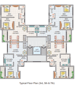 Project Image of 660.04 - 1199.96 Sq.ft 1 BHK Apartment for buy in Kaul Heritage City