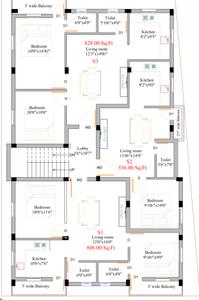 Project Image of 536.0 - 1145.0 Sq.ft 1 BHK Apartment for buy in RK Enclave