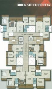 Project Image of 429.0 - 455.0 Sq.ft 2 BHK Apartment for buy in Om Sai Aaiji Park