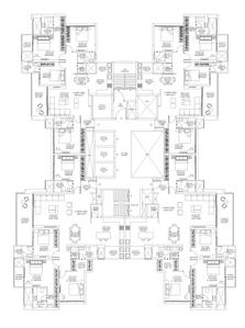 Project Image of 1170.0 - 2045.0 Sq.ft 3 BHK Apartment for buy in Aswani Magnus