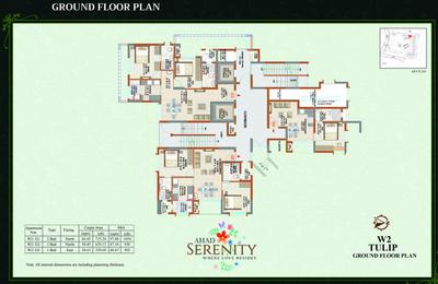 Project Image of 938.0 - 1453.0 Sq.ft 2 BHK Apartment for buy in Ahad Serenity