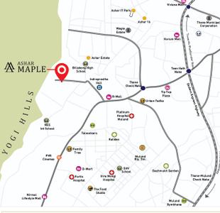 Project Image of 275.77 - 637.12 Sq.ft 1 RK Apartment for buy in Ashar Maple Phase 1 Building No 2