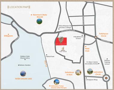 Project Image of 3791.0 - 3911.0 Sq.ft 4 BHK Apartment for buy in Bordias The View