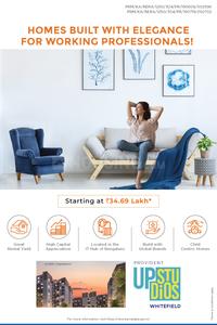 Project Image of 0.0 - 260.0 Sq.ft Studio Studio Apartment for buy in Provident Upstudios