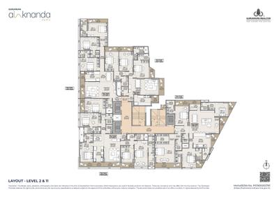 Project Image of 1458.0 - 2295.0 Sq.ft 3 BHK Apartment for buy in Gurukrupa Alaknanda