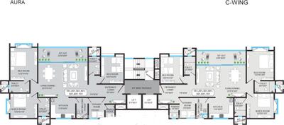 Project Image of 1104.0 - 1915.0 Sq.ft 2 BHK Apartment for buy in Bhandari Aura