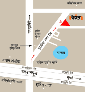 Vedant Apartment Location Plan 1