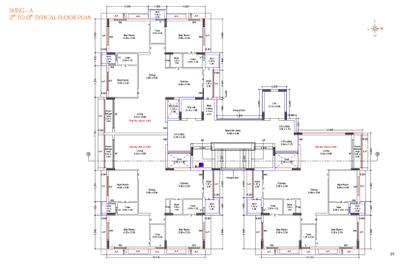 Project Image of 1086.72 - 1408.67 Sq.ft 3 BHK Apartment for buy in Shree Pramukh View