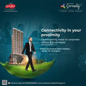 Project Image of 638.0 - 826.0 Sq.ft 2 BHK Apartment for buy in Gajra Bhoomi Serenity