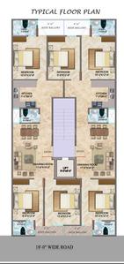 Project Image of 600.0 - 1400.0 Sq.ft 1 BHK Builder Floor for buy in JMD Marvella Homes