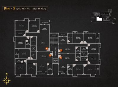 Project Image of 530.0 - 934.0 Sq.ft 2 BHK Apartment for buy in The Valentine