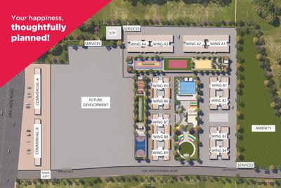 Project Image of 668.0 - 990.0 Sq.ft 2 BHK Apartment for buy in Majestique Rhythm County Phase III