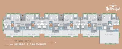 Project Image of 650.0 - 2025.0 Sq.ft 2 BHK Apartment for buy in The Marina Bay