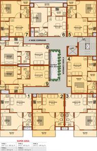 Project Image of 470.0 - 1150.0 Sq.ft 1 BHK Apartment for buy in Radhika Homes