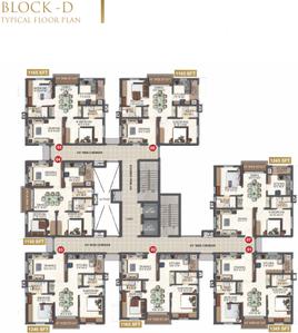 Project Image of 1250 Sq.ft 2 BHK Apartment / Flat for sale in Nizampet for Rs. 13000000