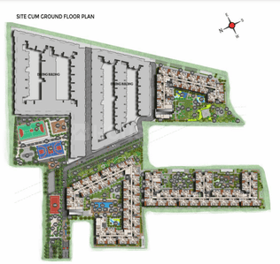 Project Image of 957.0 - 983.0 Sq.ft 2 BHK Apartment for buy in Casagrand Southbrooke