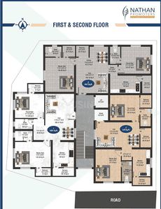 Project Image of 1024.0 - 1331.0 Sq.ft 2 BHK Apartment for buy in Nathan Hexa Enclave