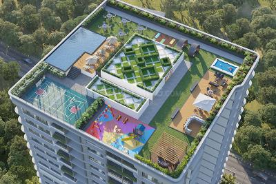 Project Image of 753.47 - 1062.4 Sq.ft 2 BHK Apartment for buy in Ajmera Eden