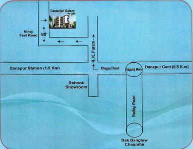 Project Image of 1400.0 - 1450.0 Sq.ft 3 BHK Apartment for buy in Geetanjali Galaxy