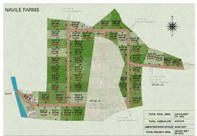 Project Image of 5445.0 - 10900.0 Sq.ft Residential Plot Plot for buy in Vaishnavi Navile Farms