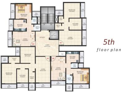 Project Image of 610 Sq.ft 1 BHK Apartment / Flat for sale in Kalamboli for Rs. 4500000