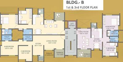 Project Image of 450.0 - 590.0 Sq.ft 2 BHK Apartment for buy in The TCG Corolla