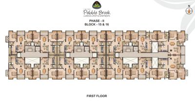 Project Image of 531.0 - 2523.0 Sq.ft 1 BHK Apartment for buy in Jain Pebble Brook Phase II
