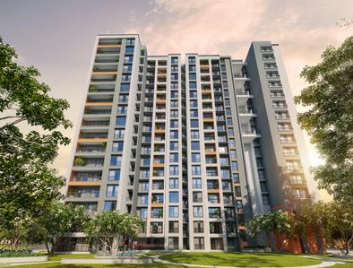 Project Image of 0.0 - 578.57 Sq.ft 2 BHK Apartment for buy in Dynamix Luma Tower C