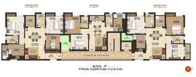 Project Image of 943.0 - 1667.0 Sq.ft 2 BHK Apartment for buy in Amaar Vrindavan Enclave