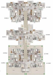 Project Image of 791.0 - 1223.0 Sq.ft 2 BHK Apartment for buy in Achyut SRKM Altair