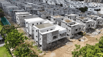 Project Image of 3405.0 - 4225.0 Sq.ft 4.5 BHK Row House for buy in Rajapushpa Serene Dale