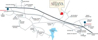 Project Image of 356.0 - 575.0 Sq.ft 1 BHK Apartment for buy in Tharwani Ariana Phase II